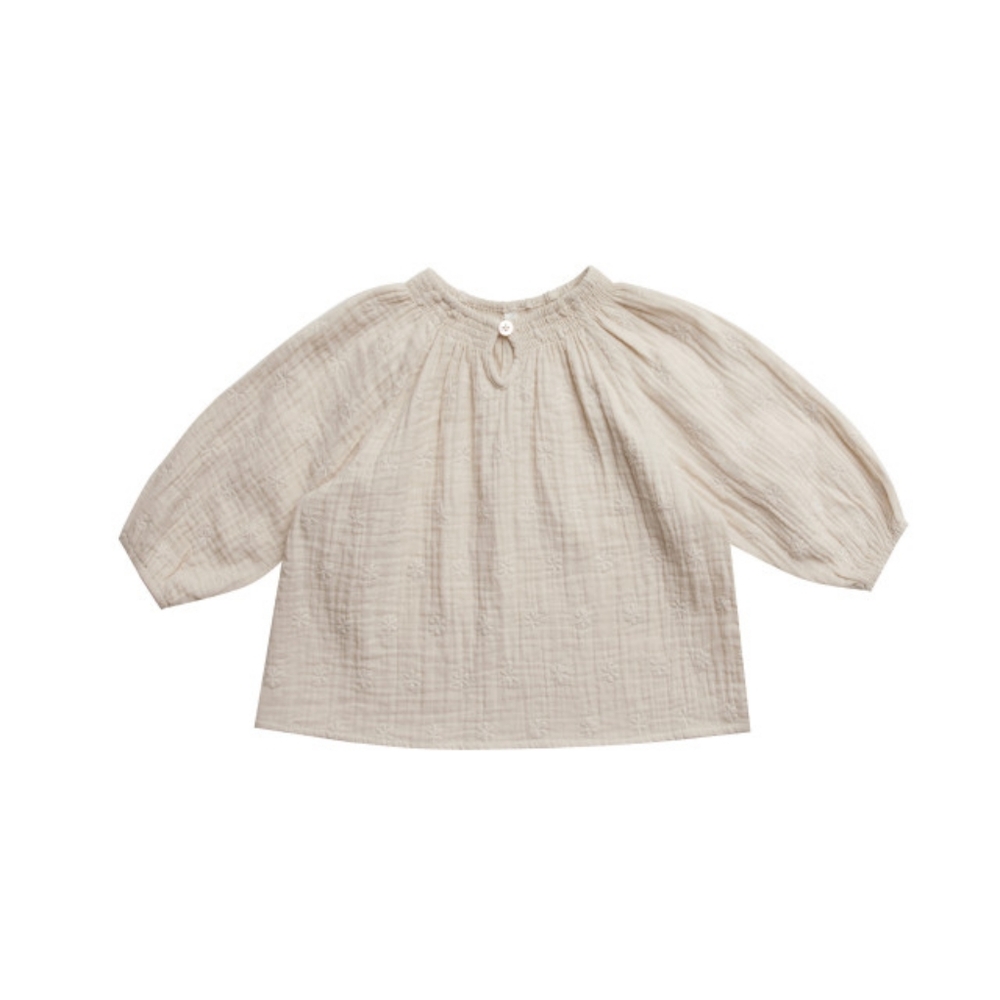 Rylee + Cru Quincy Blouse Embroidered Daisy 18-24